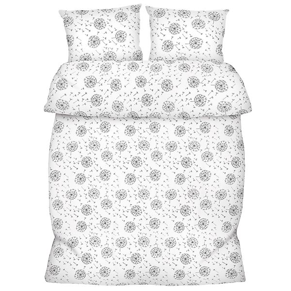 Amilian Bettwäsche 3-tlg. Bettbezug: 155x220 und günstig online kaufen