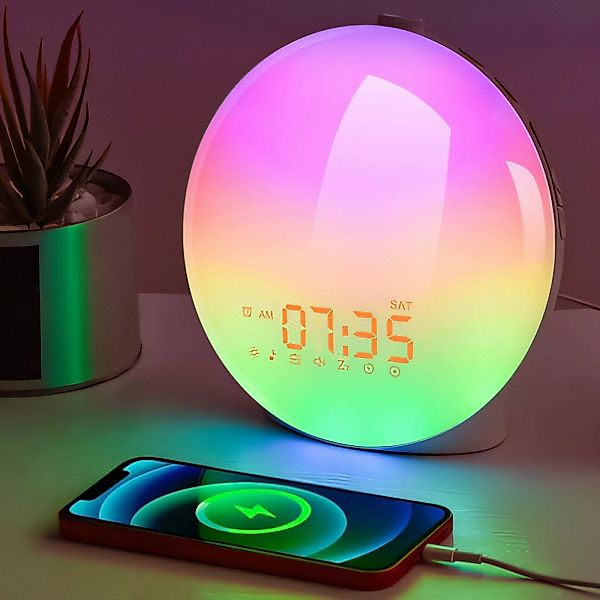 BlingBin Tageslichtwecker Wake Up Licht Sonnenuntergang günstig online kaufen