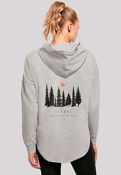 F4NT4STIC Kapuzenpullover "Oversize Escape Discover the World Forest", Disc günstig online kaufen