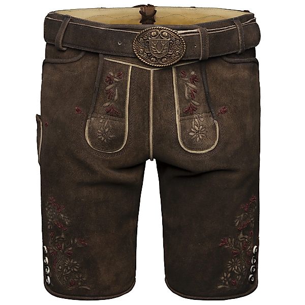 Krüger Trachtenlederhose Olivier mit Gürtel Herren günstig online kaufen