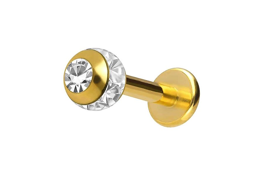 PIERCINGLINE Piercing-Set Chirurgenstahl Labret EPOXY-RING-KUGEL + günstig online kaufen