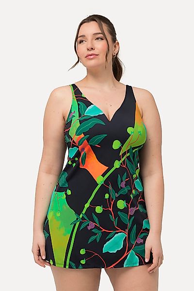 Ulla Popken Badeanzug Badekleid Blätter herausnehmbare günstig online kaufen