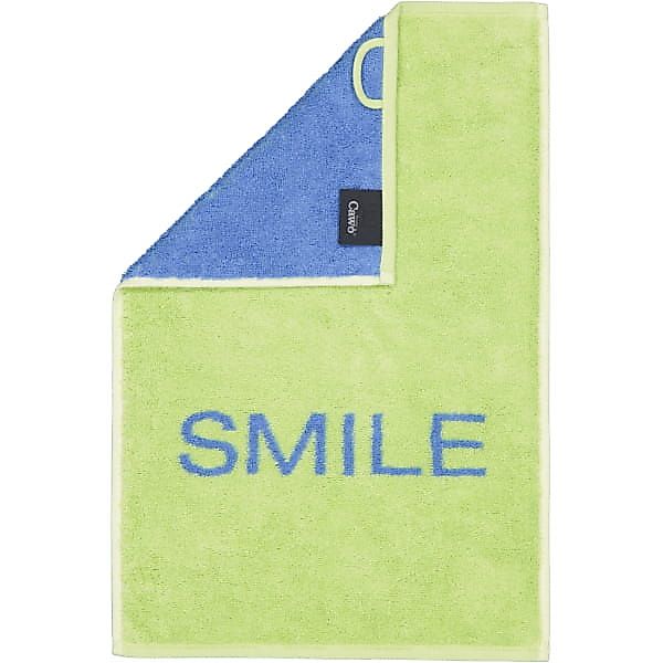 Cawö Gästetücher Postcard Towels Edition 100 - Farbe: SMILE - 02 - 30x50 cm günstig online kaufen