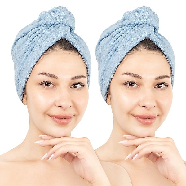 HAMMETEX Turban-Handtuch 2er Set Haarturban Damen, günstig online kaufen