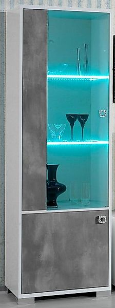 Xlmoebel Vitrine Moderne Vitrine Luxus Vitrinen Glas Schrank Stil Möbel (1- günstig online kaufen