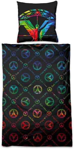 CARLO COLUCCI Bettwäsche "Rombo aus weicher Microfaser mit Logoprint" 2 Stk günstig online kaufen