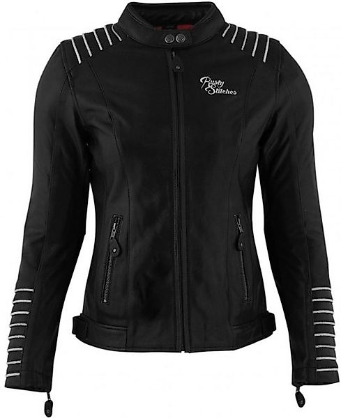 Rusty Stitches Motorradjacke Amanda Damen Motorrad Lederjacke protektoren günstig online kaufen