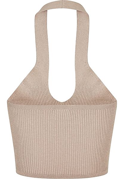 URBAN CLASSICS Muskelshirt "Urban Classics Damen Ladies Rib Knit Crossed Ne günstig online kaufen