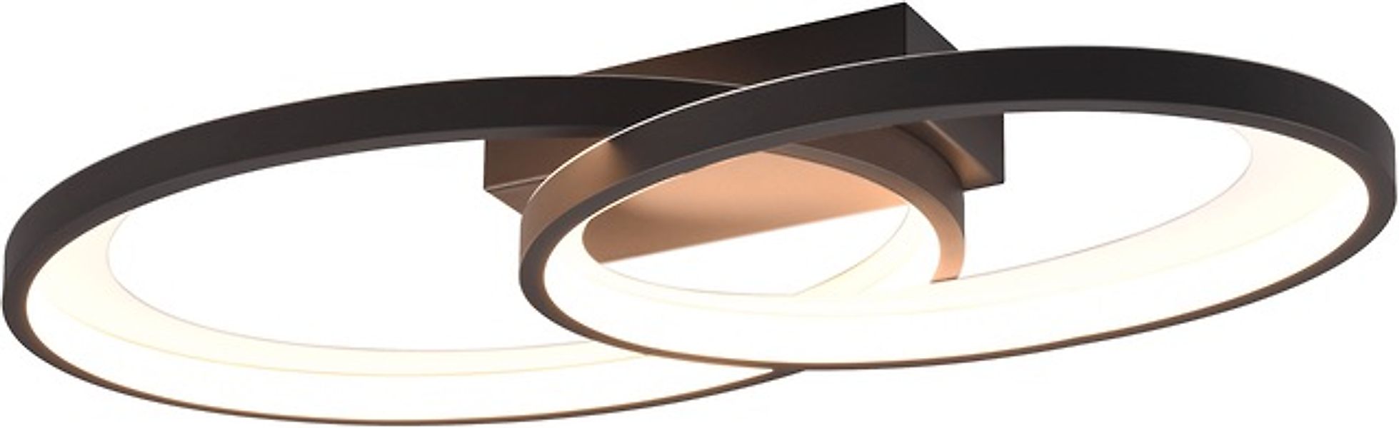 REALITY Leuchten LED Deckenleuchte »MALAGA, LED Deckenlampe warmweiß 25W 29 günstig online kaufen