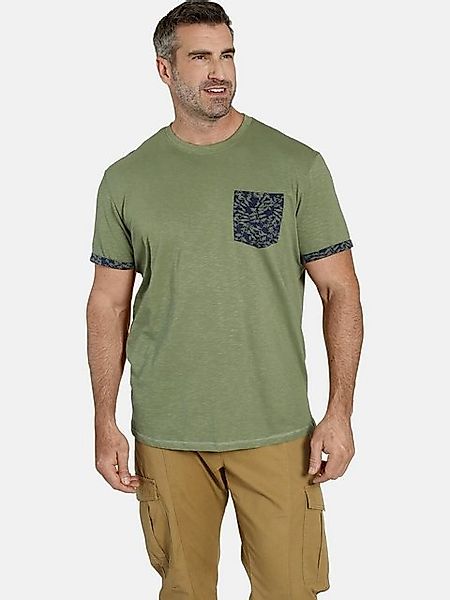 Charles Colby T-Shirt EARL HIGGLES Musterdetails günstig online kaufen