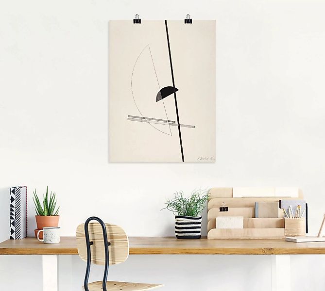 Artland Wandbild »Konstruktionen«, Muster, (1 St.), als Leinwandbild, Poste günstig online kaufen