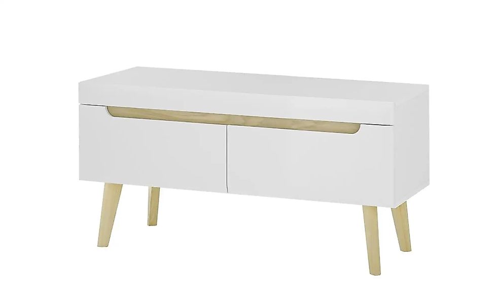 Lowboard  Malaren ¦ weiß ¦ Maße (cm): B: 107 H: 50 T: 40.0 Kommoden & Sideb günstig online kaufen