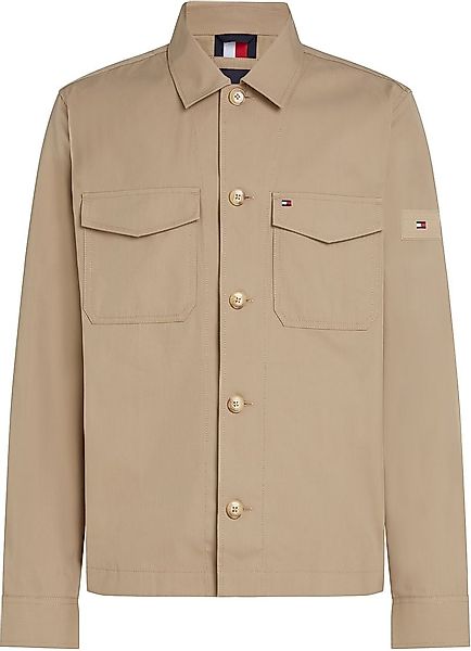 Tommy Hilfiger Hemdjacke Beige - Größe XL günstig online kaufen