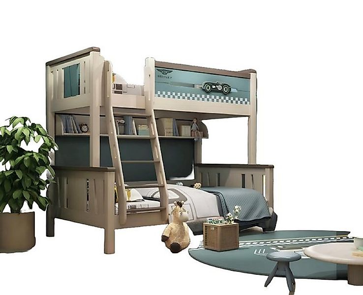 JVmoebel Etagenbett Etagen Bett Kinderbett Betten Spielbett Hochbett Stockb günstig online kaufen