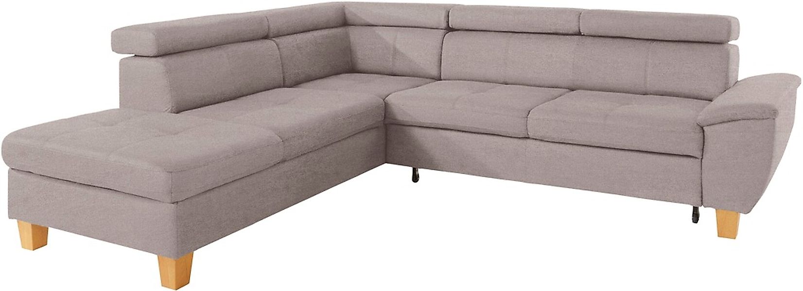 exxpo - sofa fashion Ecksofa »Enya, aufwendige Detailverarbeitung, hoher Si günstig online kaufen