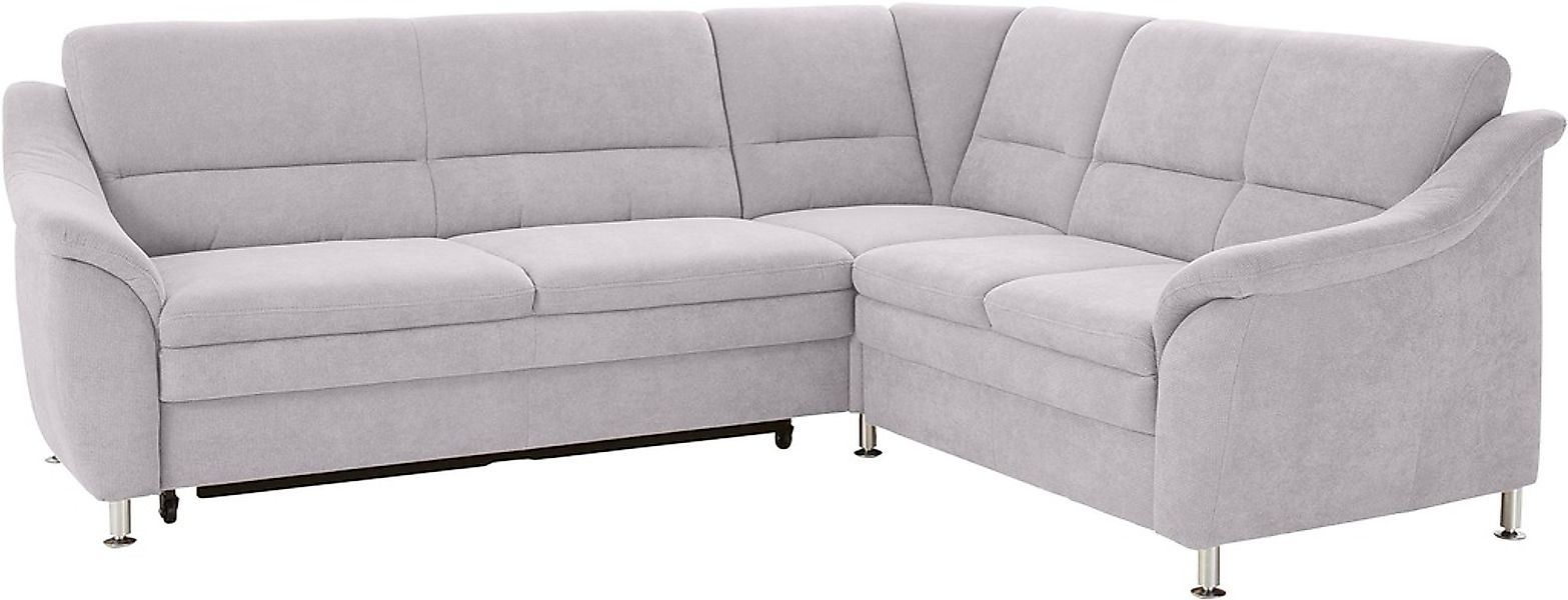 sit&more Ecksofa »Cardoso L-Form« mit Federkern, wahlweise mit Bettfunktion günstig online kaufen