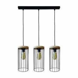 BRITOP LIGHTING Pendelleuchte »TIMEO WOOD MAX«, Leuchtmittel E27 ohne Leu günstig online kaufen