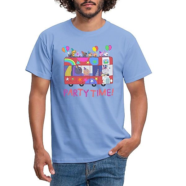 Spreadshirt T-Shirt Peppa Pig Design Party günstig online kaufen