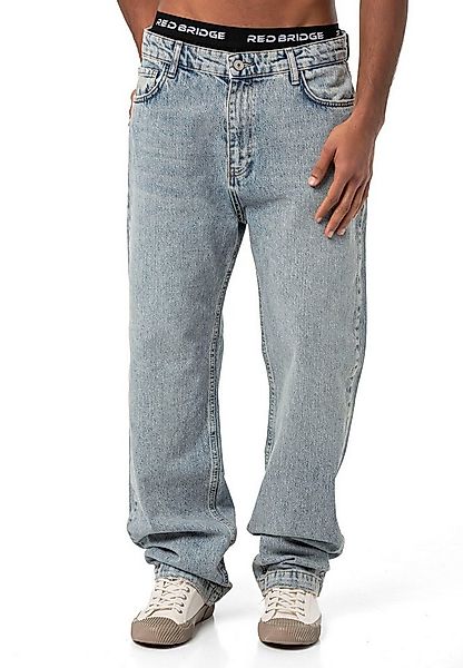 RedBridge Weite Jeans im Baggy Style mit Used Waschung 5-Pocket-Style günstig online kaufen