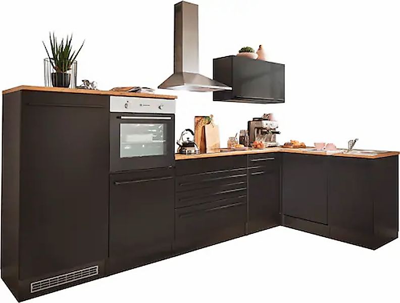 BASIC by Balculina Winkelküche "Jazz" Stellbreite 320/175 cm, wahlweise mit günstig online kaufen