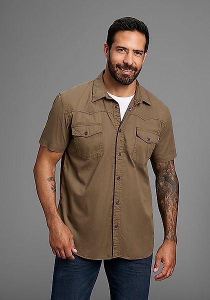 Arizona Kurzarmhemd im Western-Stil günstig online kaufen