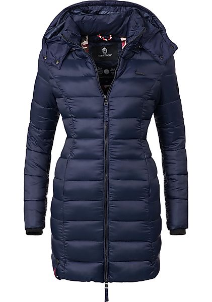 Marikoo Steppmantel "Abendsternchen" zeitloser Wintermantel mit schmaler St günstig online kaufen