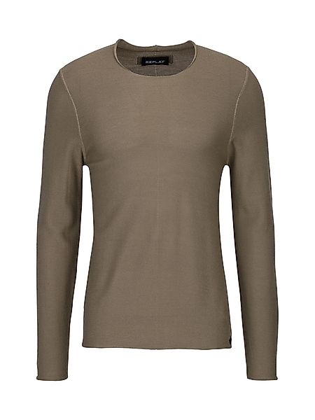 Replay Wollpullover Wollpullover Rundhalsausschnitt günstig online kaufen