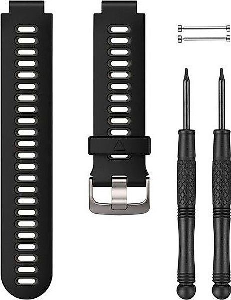 Garmin Smartwatch-Armband Schwarzes/Graues Uhrenarmband günstig online kaufen