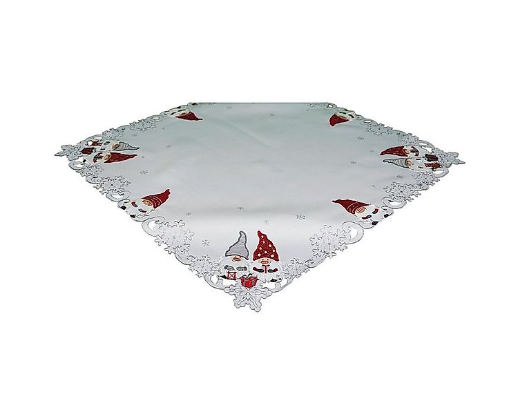 matches21 HOME & HOBBY Tischdecke Tischdecke AMIRA Weihnachten Wichtel Poly günstig online kaufen