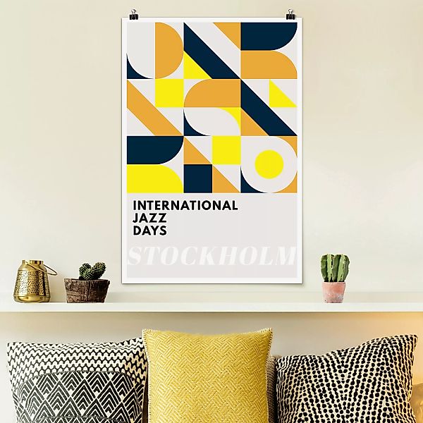 Poster Jazz Days Stockholm günstig online kaufen