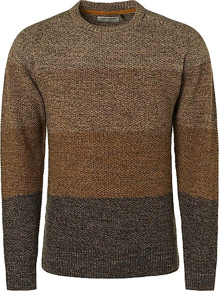 No Excess Knitted Pullover Braun - Größe 3XL günstig online kaufen