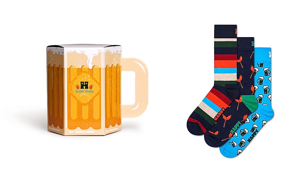 Happy Socks Langsocken (3er Pack) mit günstig online kaufen