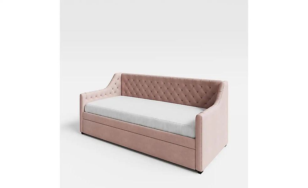 Sofabett  Hayle ¦ rosa/pink ¦ Maße (cm): B: 110 H: 96,5 Betten > Gästebette günstig online kaufen