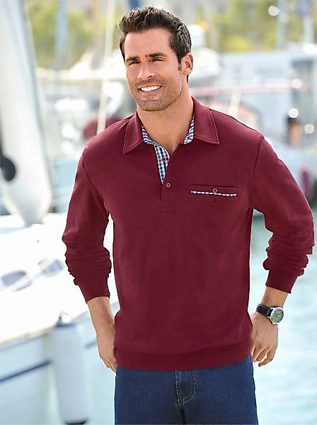 Marco Donati Poloshirt "Langarm-Shirt", 1 Stk. günstig online kaufen