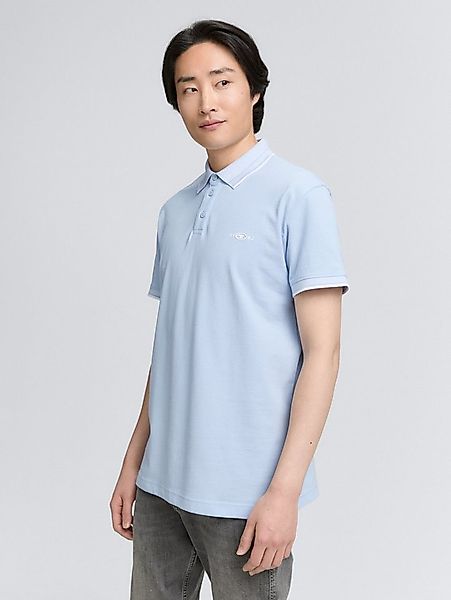 TOM TAILOR Poloshirt Poloshirts Piqué Poloshirt mit Stretch günstig online kaufen