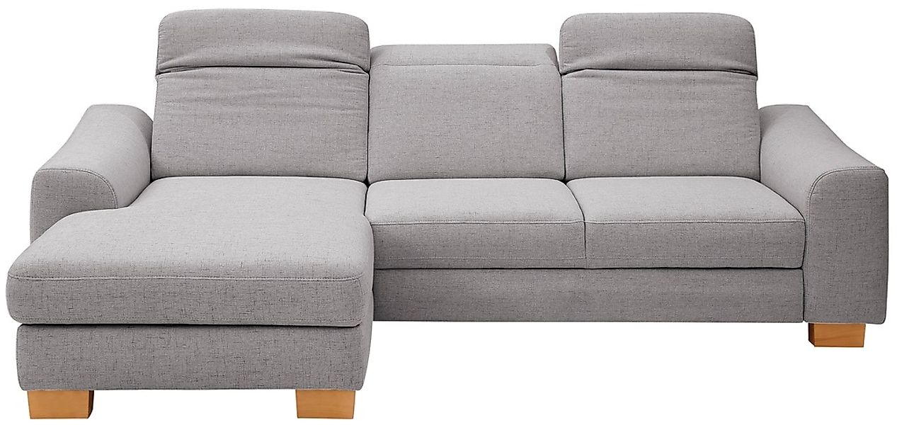 Home affaire Ecksofa »Dundee L-Form« wahlweise mit Kopfteilverstellung und günstig online kaufen