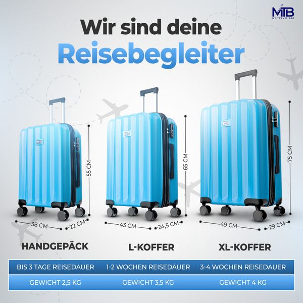 My Travel Bag Hartschalen-Trolley Leichtes Handgepäck günstig online kaufen