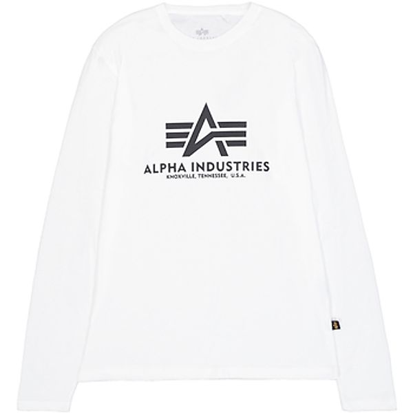 Alpha Industries  Langarmshirt Basic T - Longsleeve - white günstig online kaufen