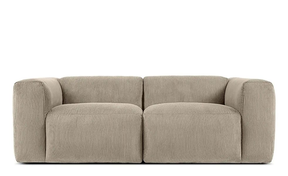 KONSIMO Einzelsofa  Buffo ¦ beige ¦ Maße (cm): B: 210 H: 73 Polstermöbel > günstig online kaufen