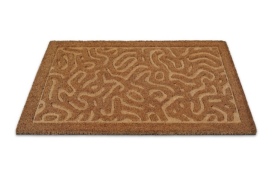 Wecon home Fußmatte »Desert Doodle«, rechteckig, 14 mm Höhe, Kokos, pflegel günstig online kaufen
