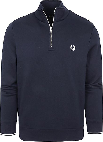Fred Perry Half Zip Pullover Navy Blau - Größe 3XL günstig online kaufen