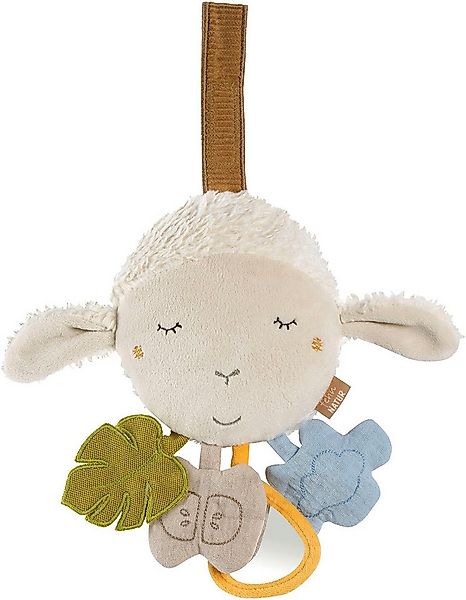 Fehn Greifspielzeug fehnNATUR, Activity-Schaf, zur Befestigung an Kinderwag günstig online kaufen