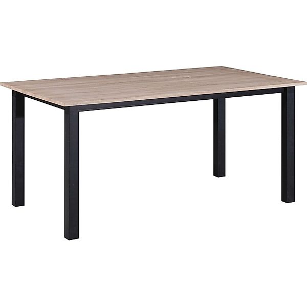 OTTO home Esstisch "Babetta" schwarzes pulverbeschichtetes Metallgestell, v günstig online kaufen