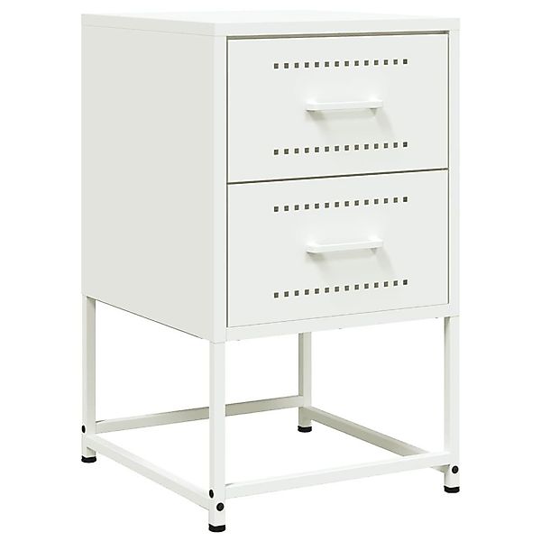 vidaXL Nachttisch Nachttisch Weiß 36x39x60,5 cm günstig online kaufen