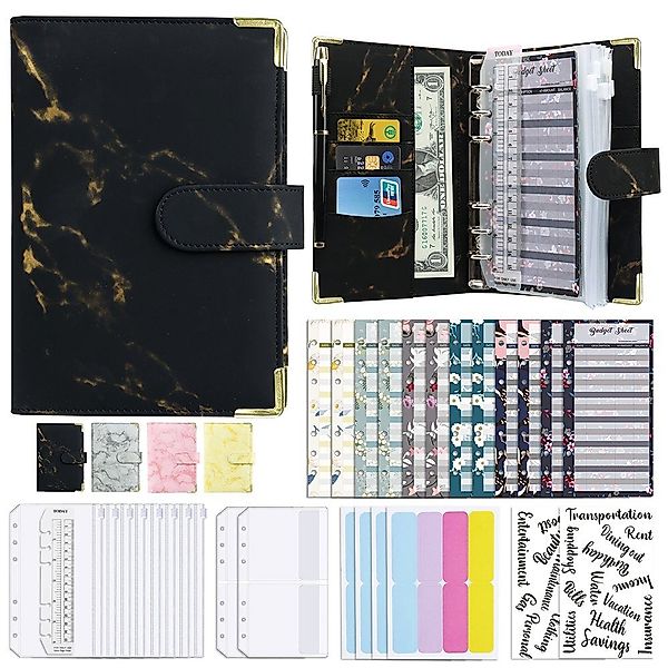zggzerg Ringbuchmappe Budget Binder A6, Budgetplaner günstig online kaufen