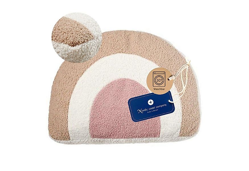Nordic Coast Company Zierkissen, Regenbogenkissen, Dekokissen Kinderzimmer, günstig online kaufen