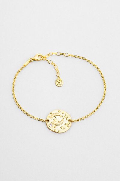 So CHIC... Armband Fische 18K Gelbgold beschichtet 20 cm Silber Armband günstig online kaufen