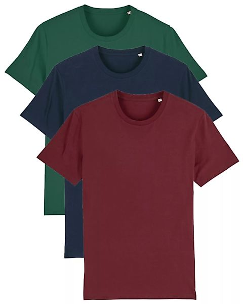3er Pack Basic Creator T-shirt Herren Different Colors günstig online kaufen