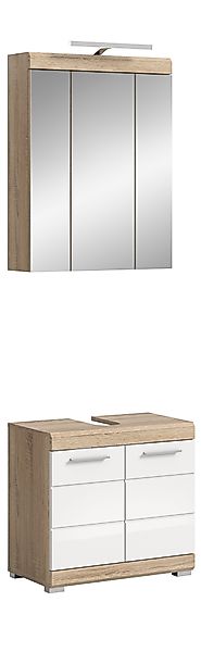 furnling Badmöbel-Set Scott, (2-St., aus Spiegelschrank günstig online kaufen