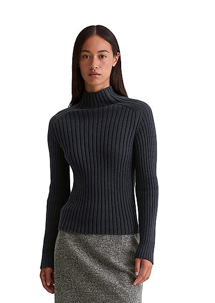 Marc O'Polo Stehkragenpullover aus Heavy Weight günstig online kaufen